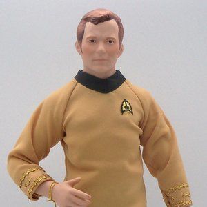 Vintage Captain James T. Kirk Star Trek TOS Sixth Scale Doll